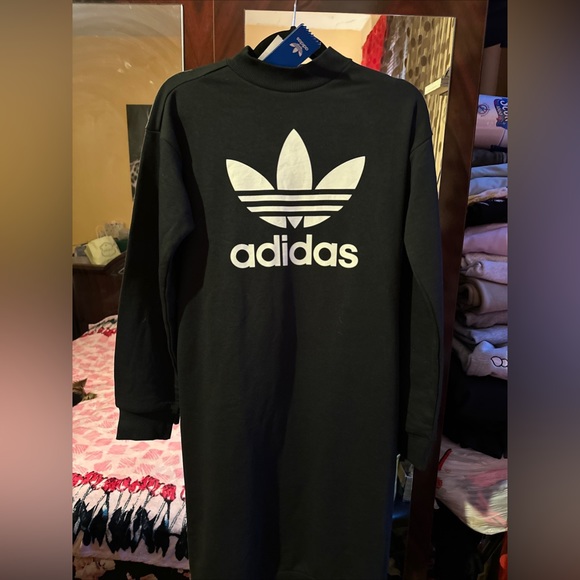 Brand New! Adidas Women’s Long Dress Size Small, Runs Big - Picture 5 of 5